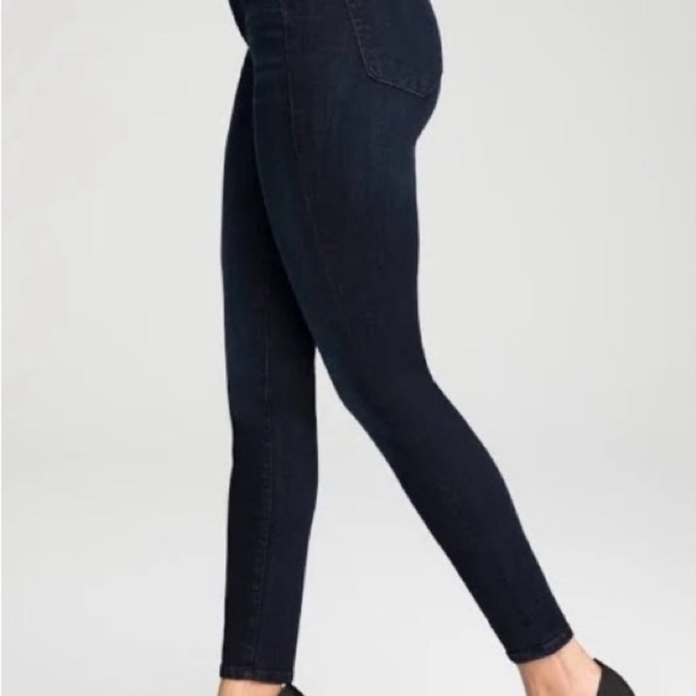 Good American Women’s Good Legs Jeans 8/29 Blue Skinny Jeans High Waist Stretch - Picture 2 of 16